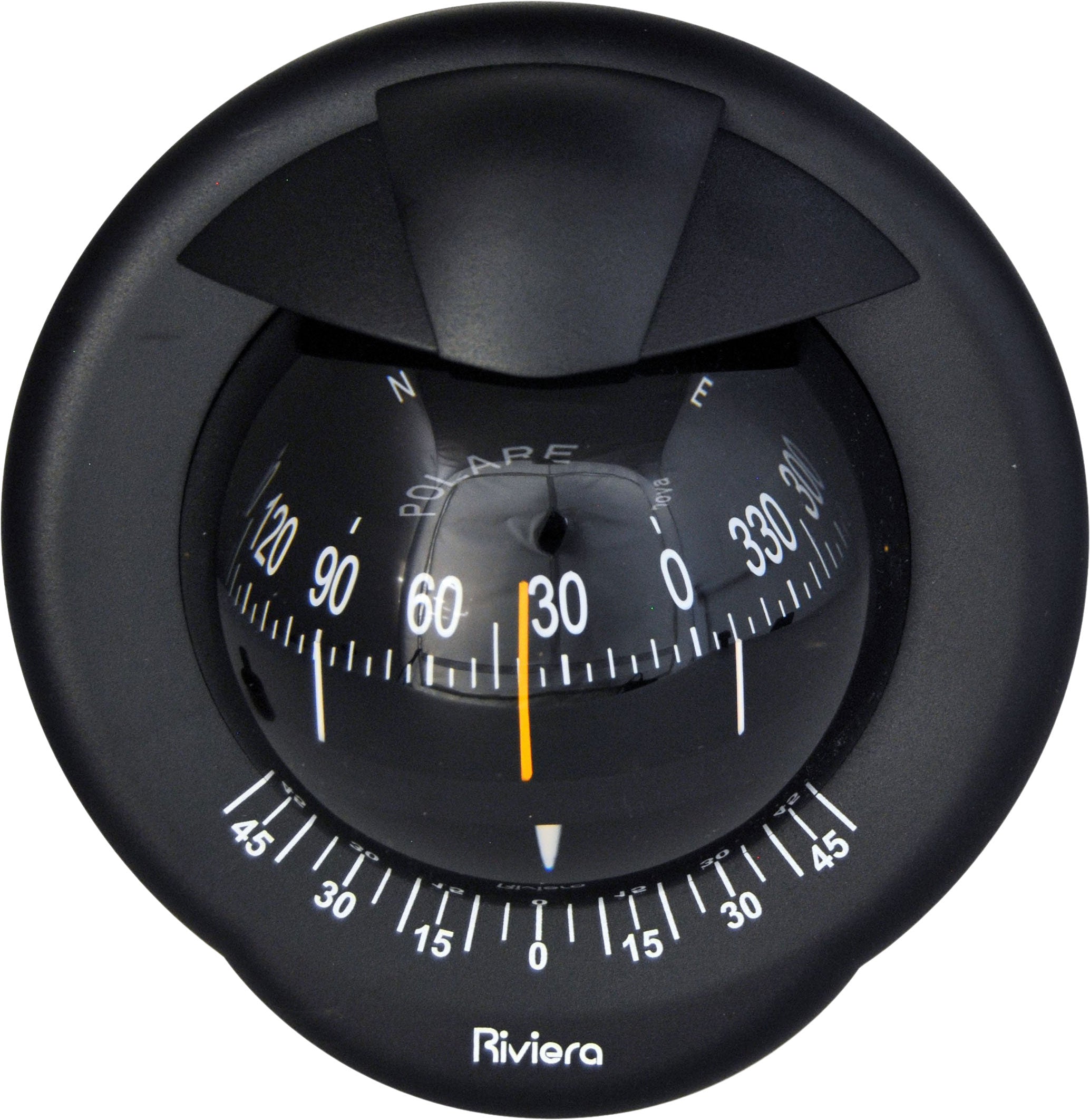 Riviera Polare BP2 kompass hvitt hus, rose