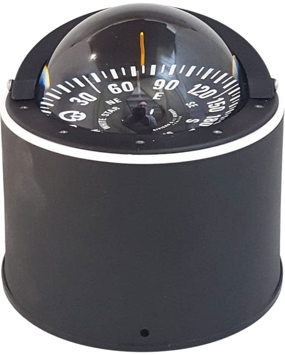 Riviera White Star BW4 kompass hvitt hus, rose