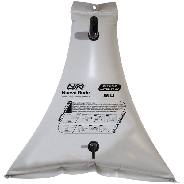 Fleksibel vanntank 3-kant