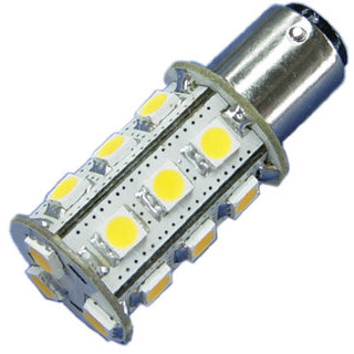 LED pære Ba15S/BA15D 2700/varmhvit