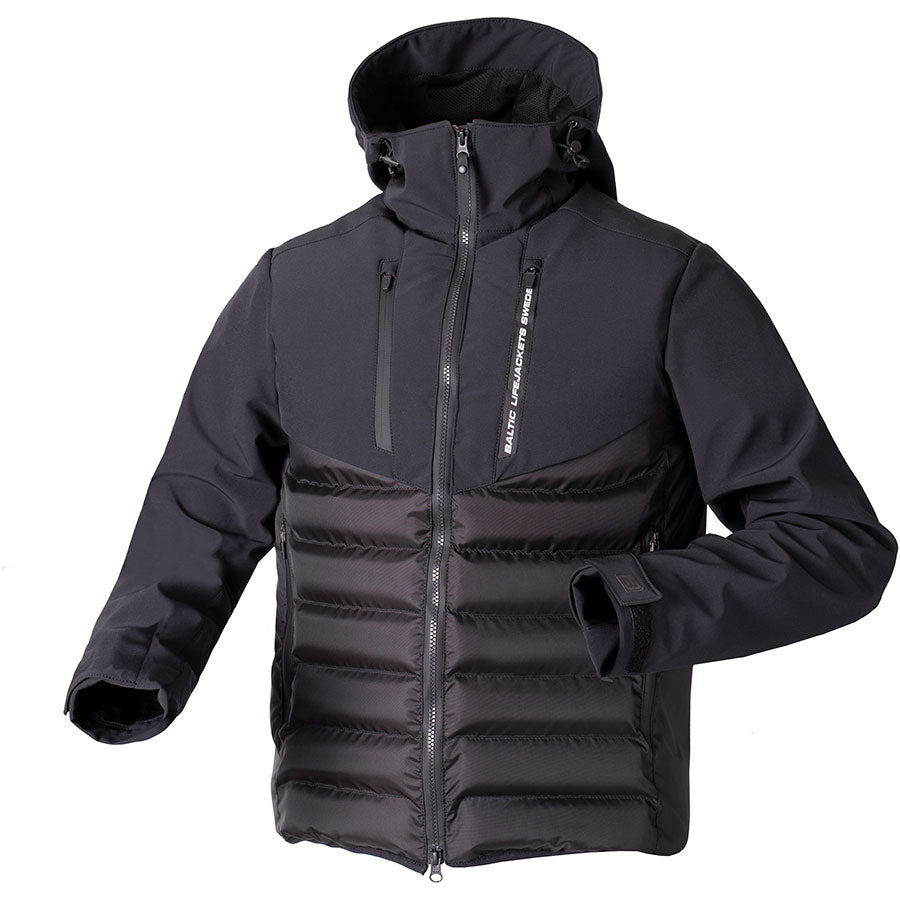 Flytejakke Hamble, sort - Baltic