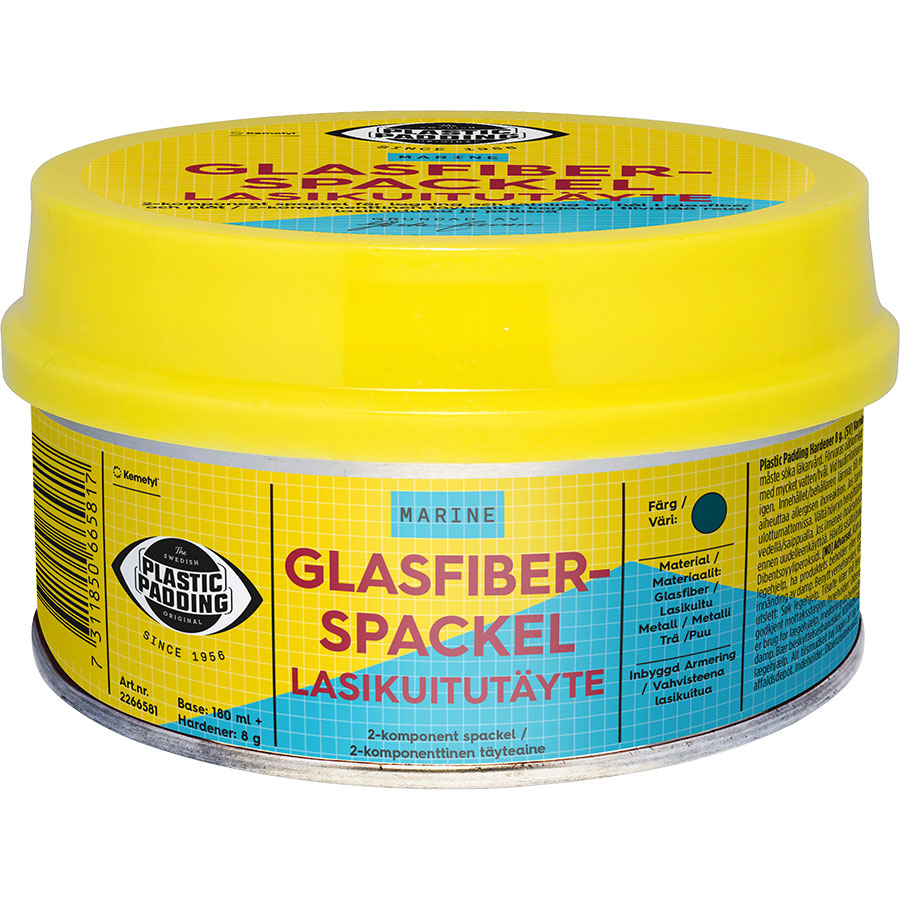 Glassfibersparkel - Plastic Padding