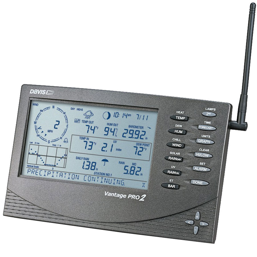 Værstasjon, Vantage Pro2 display - Davis