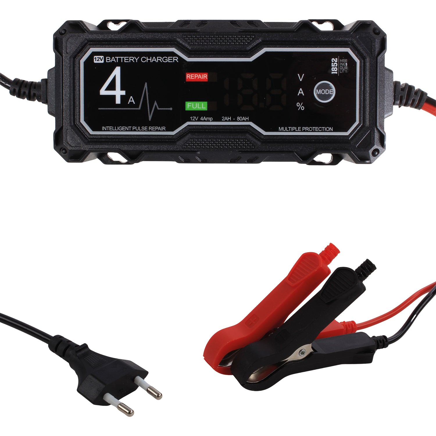 1852 Vedlikeholdslader 4A 6/12V auto