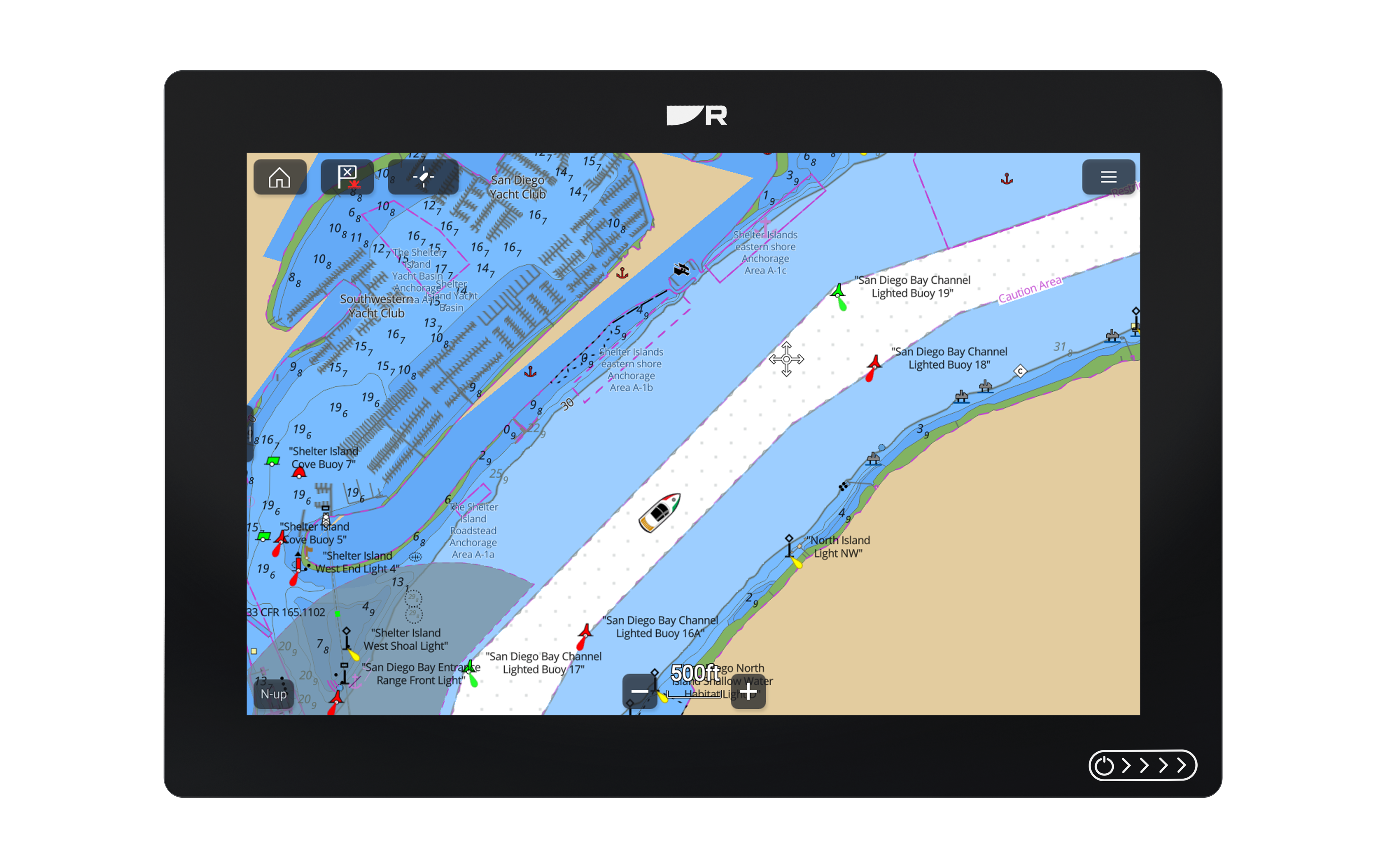 Raymarine Axiom+ 12 - Multifunksjonsskjerm