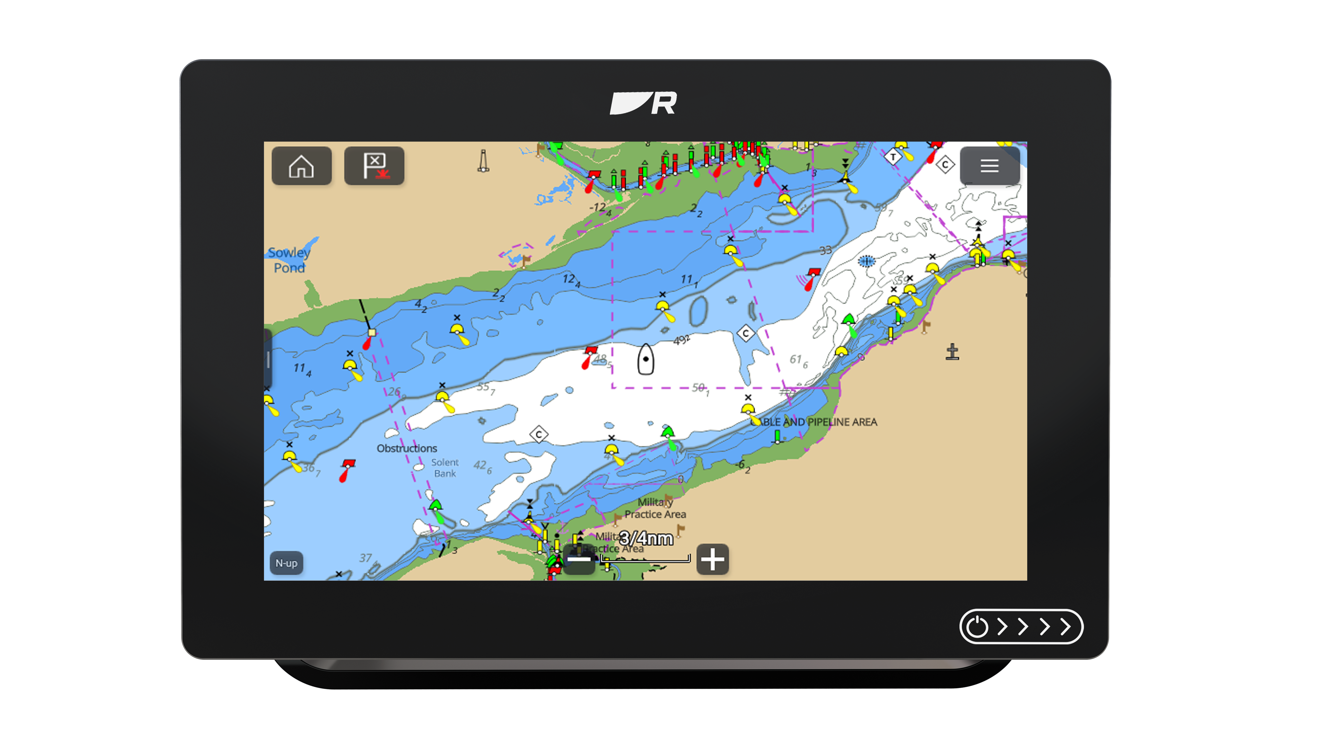 Raymarine Axiom+ 9 - Multifunksjonsskjerm