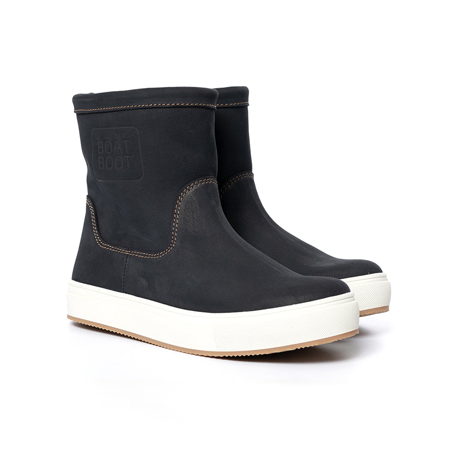 BOATBOOT - LOWCUT LEATHER NAVY