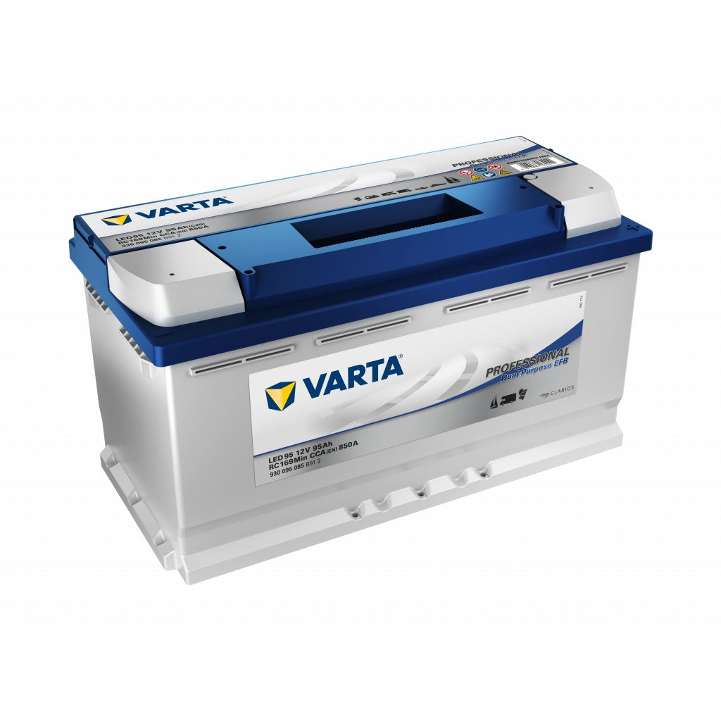 VARTA Fritidsbatteri EFB Batteri 12V 95AH 850CCA