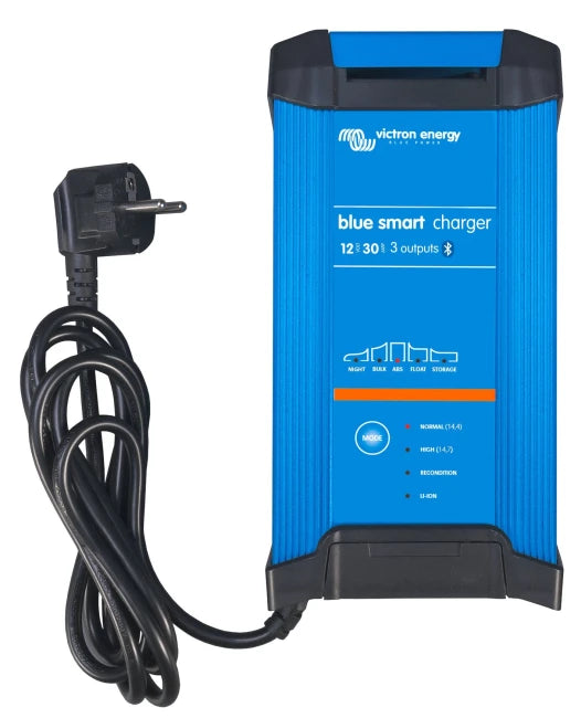 VICTRON Blue Smart IP22 Batterilader 12V 30A 3-kanaler