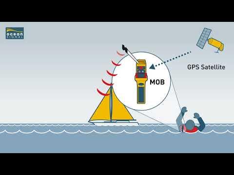 MOB 1 AIS sender fra Ocean Signal