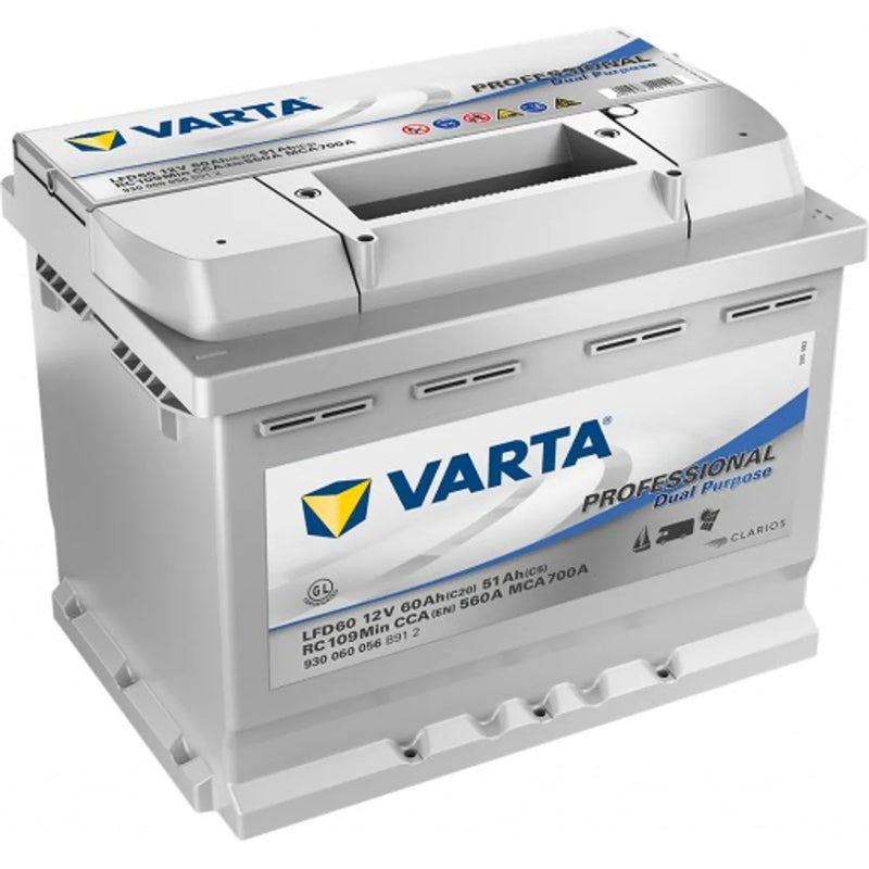 VARTA Fritidsbatteri LFD60 12V 60AH 560CCA