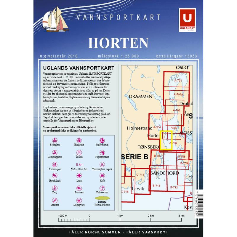 Kart papir vannsport