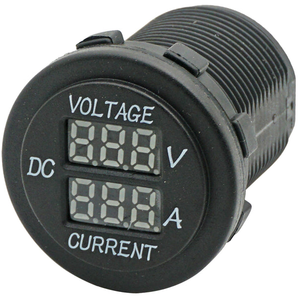 Digital volt- og amperemeter