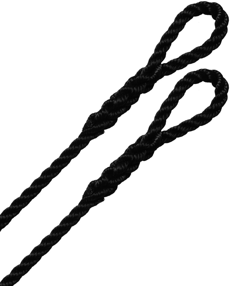Robline 3-slått fenderline 2 pk  x  sort