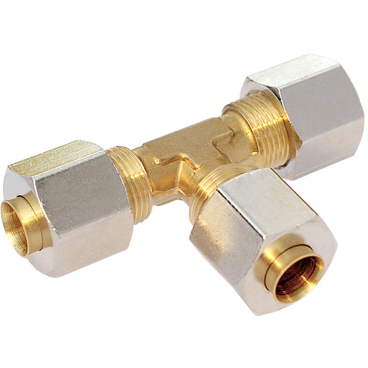 T-kobling for 8 mm kobberrør