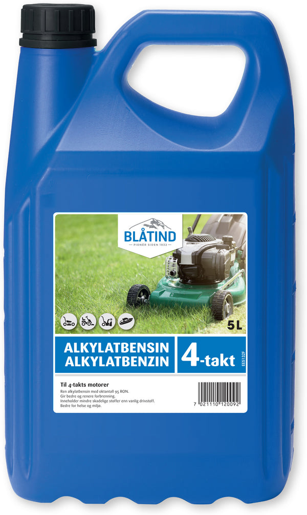 Blåtind Alkylatbensin 4T miljøbensin inkl. avgift 5 l