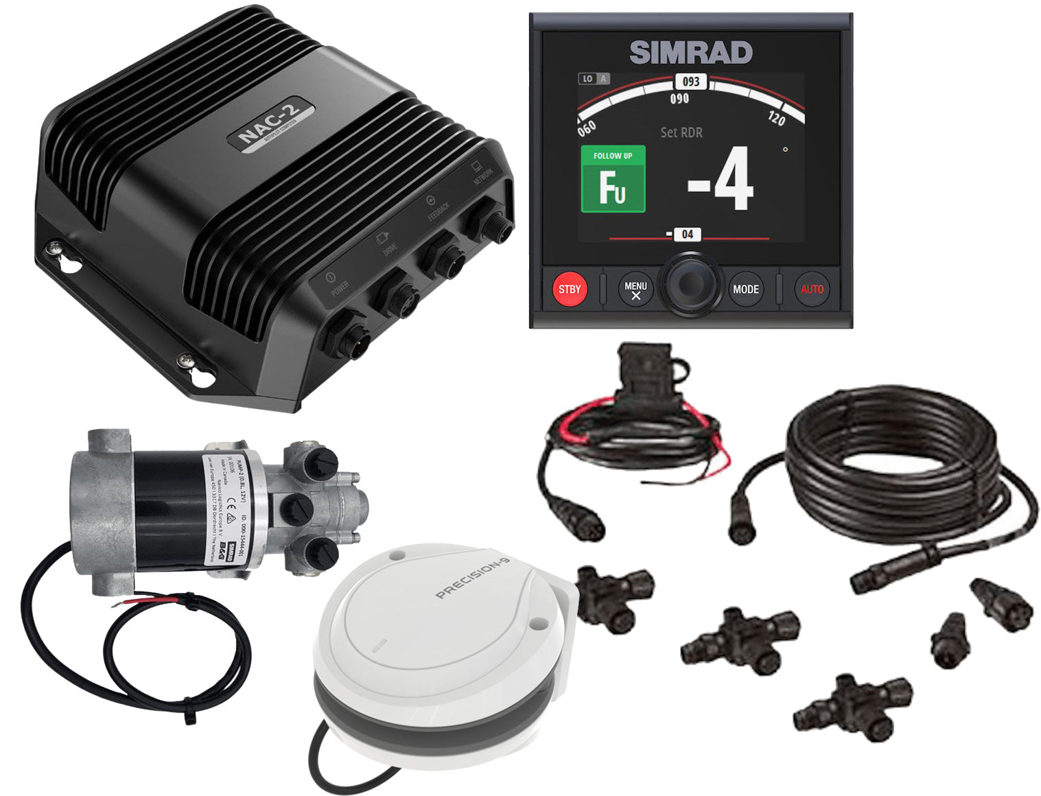 Simrad AP44 VRF autopilotpakke m/NAC-2