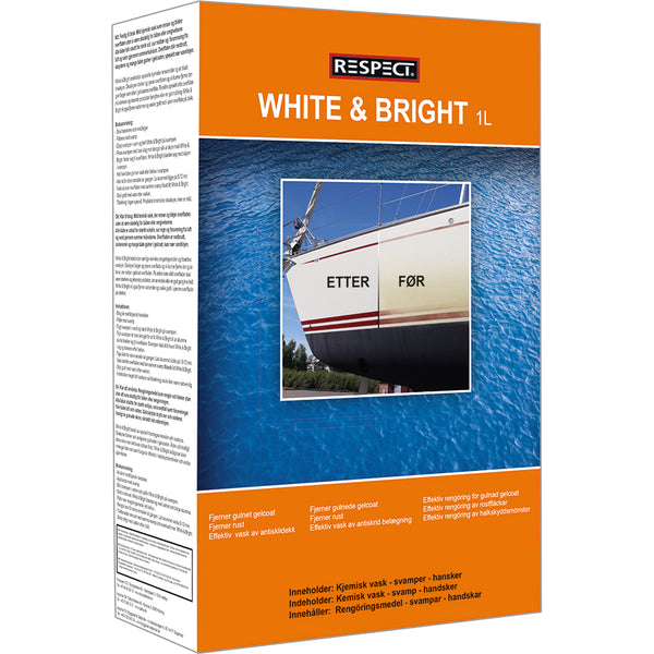 Skrogvask White & Bright kit - Respect