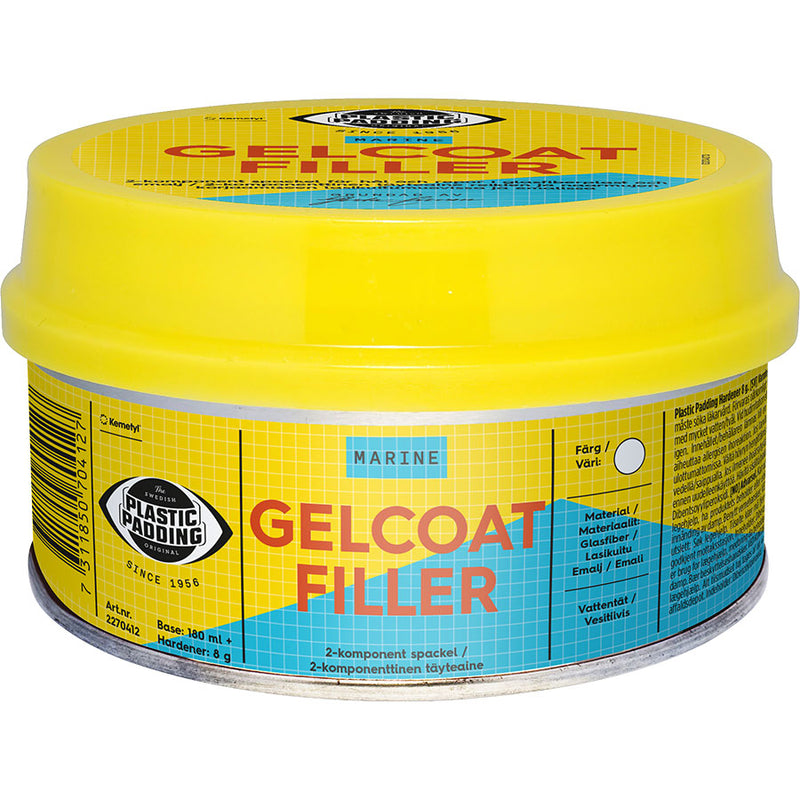 Gelcoat filler 180ml - Plastic Padding