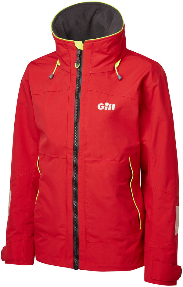 Gill OS3 Coastal Womens Jacket Red 8