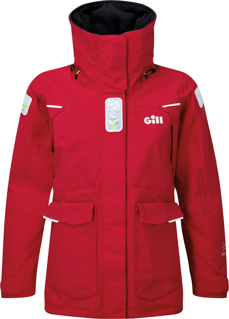 Gill OS2 Offshore Womens Jacket Red 8 ()